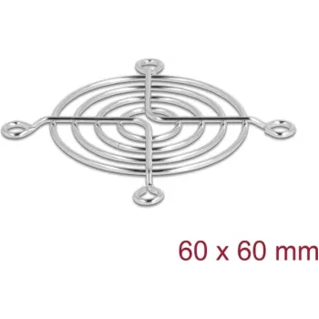 Grelha para ventoinha DeLOCK 67305 metal prateado 53 mm