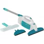 Leifheit 51016 limpa-vidros elétrico azul, branco