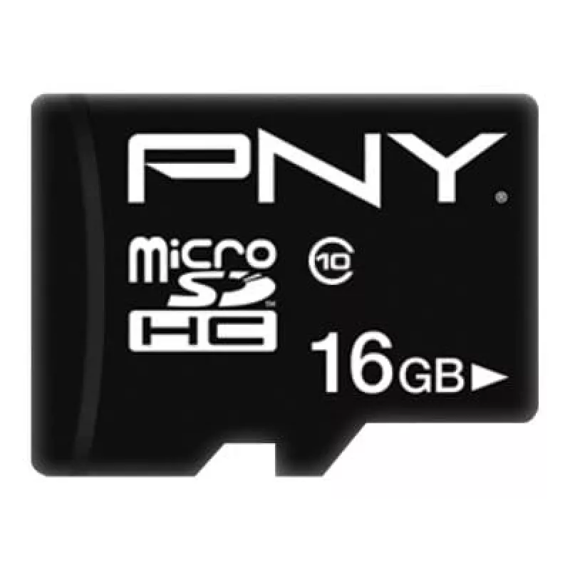 MicroSDHC PNY 16GB Classe 10 Preto P-SDU16G10PPL-GE