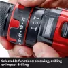Einhell TE-CD 18/44 Li-i 24000 RPM 1,59 kg preto, vermelho