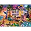 Puzzle Schmidt Spiele Jeff Haynie 1000 peças — Autocaravana à beira-mar, puzzle paisagístico de 1000 peças