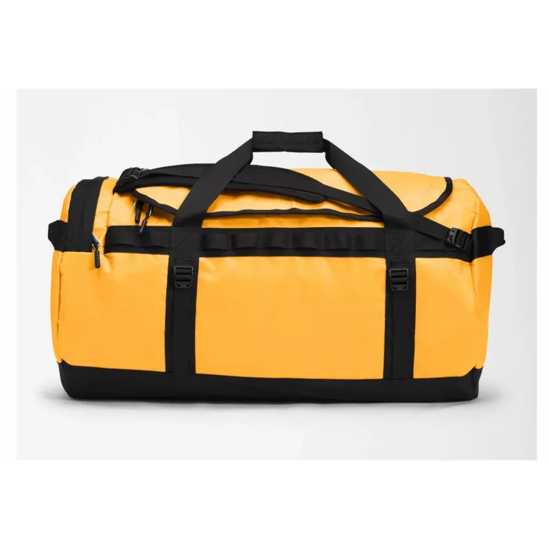 Saco de viagem The North Face Base Camp Duffel L 95 L poliéster preto, amarelo