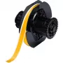 Etiqueta autoadesiva de vinil para impressora Brady B30C-500-7569-YL, amarelo, 1,27 cm de largura