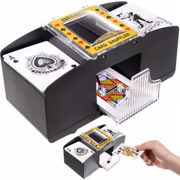 Extralink Baralhador de cartas automático, baralhador de cartas