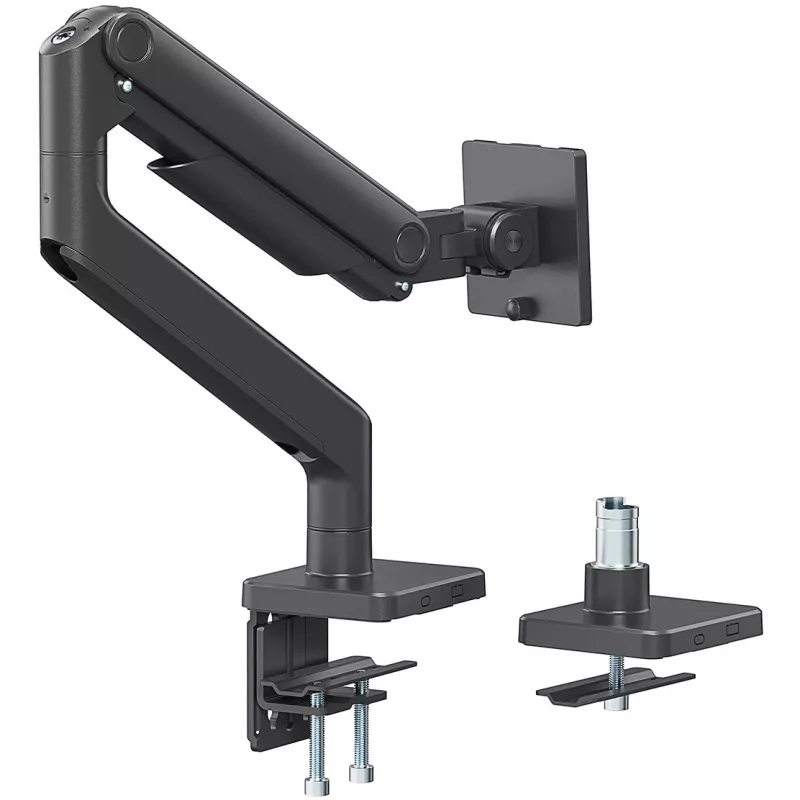 Suporte de monitor DIGITUS Single, fixação por aperto, para até 49