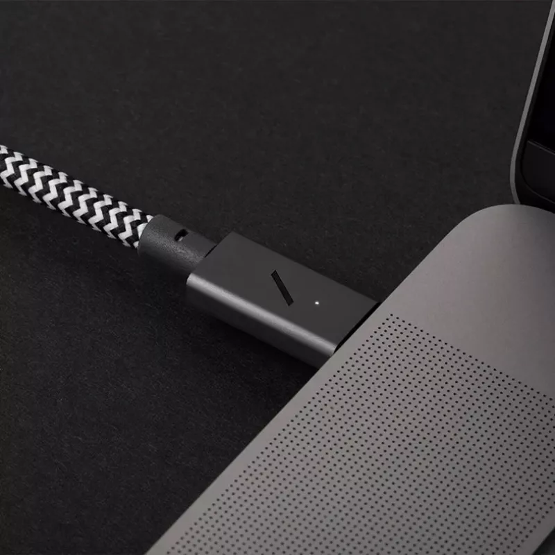 Cabo USB-C para USB-C Native Union Belt Cabo Pro 240W, 2,4 m, USB 2.0, 0,48 Gbit/s, verde