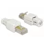 Conector de cabo DeLOCK 86415 RJ-45 branco