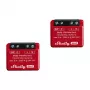 Shelly 1PM Mini Gen3 relé inteligente com medição de potência, pack de 2