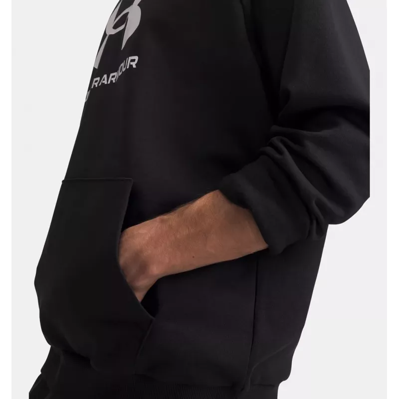 Sweatshirt com capuz Under Armour UA Rival Fleece homem com logótipo