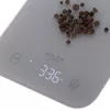 Balança de cozinha Adler AD 3181, vidro temperado, capacidade 10 kg, precisão 1 g, ecrã LCD, cinzento