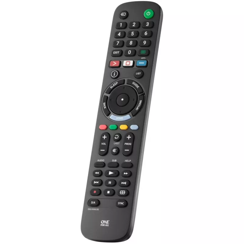 Comandos de substituição para TV One for All Comando de substituição para TV Sony
