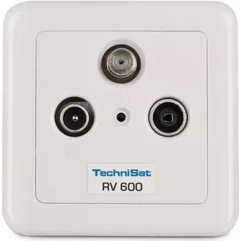 TechniSat TechniPro RV 600-10 - tomada de parede - adequada para montagem na parede