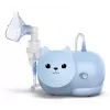 Nebulizador em malha Omron Nami Cat NE-C303K-KDE — inalador de mesa, 0,35 ml/min, para crianças e adultos, azul, B235 × T148 × H157 mm