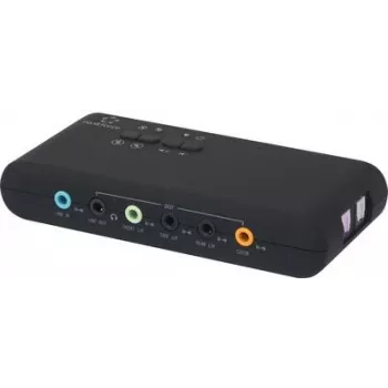 Renkforce RF-4355800 Placa de áudio 7.1 canais USB (RF-4355800)