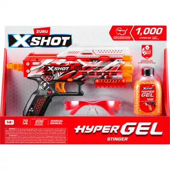 Blaster de brincar XSHOT HYPER GEL 36728 — multicolorido, peso 350,3 g, para 14+ anos