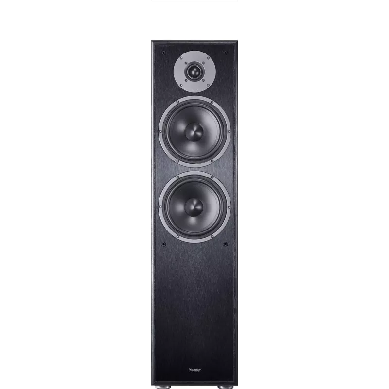 Altifalante de estúdio de chão Monitor Magnat Monitor S80 ATM — campo próximo ativo 2,5 vias, 160 W RMS, 26–38.000 Hz, 4 Ω, preto