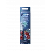Oral-B EB10-4 Kids Spider-Man cabeças de escova de substituição, 4 unid.