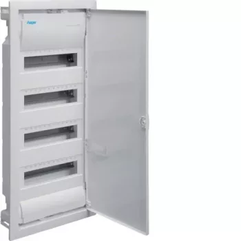 Quadro elétrico Hager VU48NE IP30 largura 348 mm profundidade 94,5 mm altura 755 mm