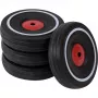 Carro deslizante Simba-Dickie BIG Bobby-Car Whisper Wheels, conjunto de rodas silencioso