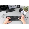 Teclado sem fios RF TRACER TRAKLA46367 — tamanho completo, membrana, touchpad, 2,4 GHz, preto