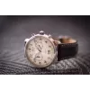 Relógio de pulso Zeppelin 7684-5 — relógio de quartzo para homem, caixa em aço inoxidável, 40 mm de diâmetro, 11 mm de altura, prateado