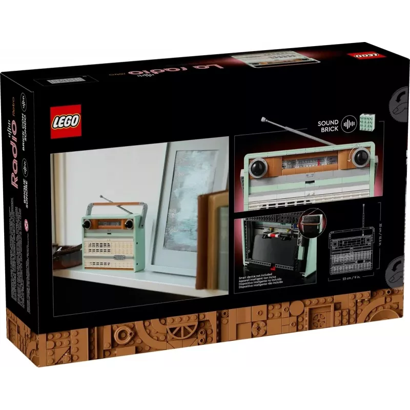 LEGO ICONS 10334 Rádio retro