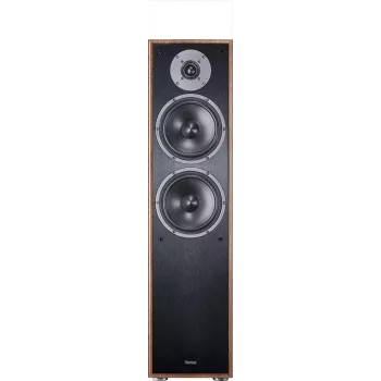 Coluna de chão Magnat Monitor S80 ATM nogueira, 2,5 vias, 100 W RMS, 4 Ω, 26–38000 Hz