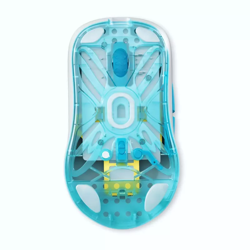 Lamzu PTFE Skates pequenos Atlantis Mini Pro patins oficiais de PTFE para rato Lamzu Atlantis Mini Pro cantos arredondados versão pequena (0 )