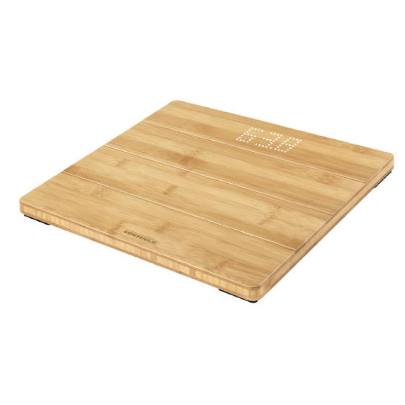 Balança de pessoas eletrónica Soehnle Style Sense Bamboo Magic quadrada bambu (63880)
