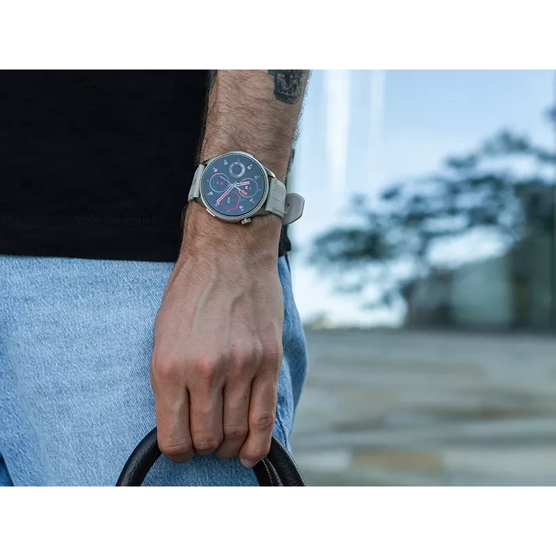 Smartwatch TRACER SM7 Astral Starlight — Bluetooth, medidor de frequência cardíaca