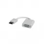 Adaptador DisplayPort-VGA, DP macho - VGA fêmea, VGA D-Sub, DisplayPort, ficha, conector fêmea, branco