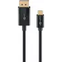 Cabo Goobay USB-C para DisplayPort 4K a 60 Hz 3 m preto - -macho> (75706)