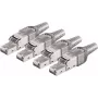 Ficha de cabo RJ-45 ShiverPeaks BS08-51001-4 cinzento