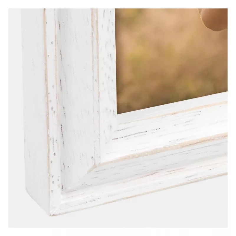 Moldura de madeira ZEP Rosel White 13x18 AC257W