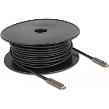 Cabo de vídeo ótico ativo USB-C DeLOCK 84132 30 m 4K 60 Hz