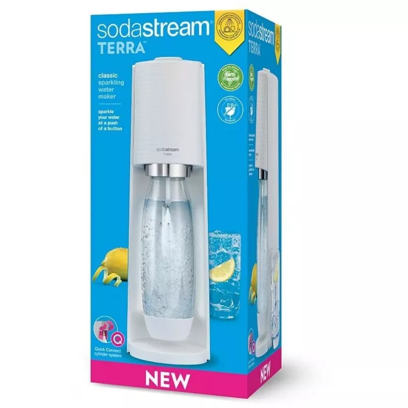 Máquina de gaseificação SodaStream Terra branca