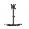 Suporte de secretária para monitor GEMBIRD MS-D1ST-04 para ecrãs de 13–32 polegadas, altura e inclinação ajustáveis, VESA 75x75–100x100, até 8 kg