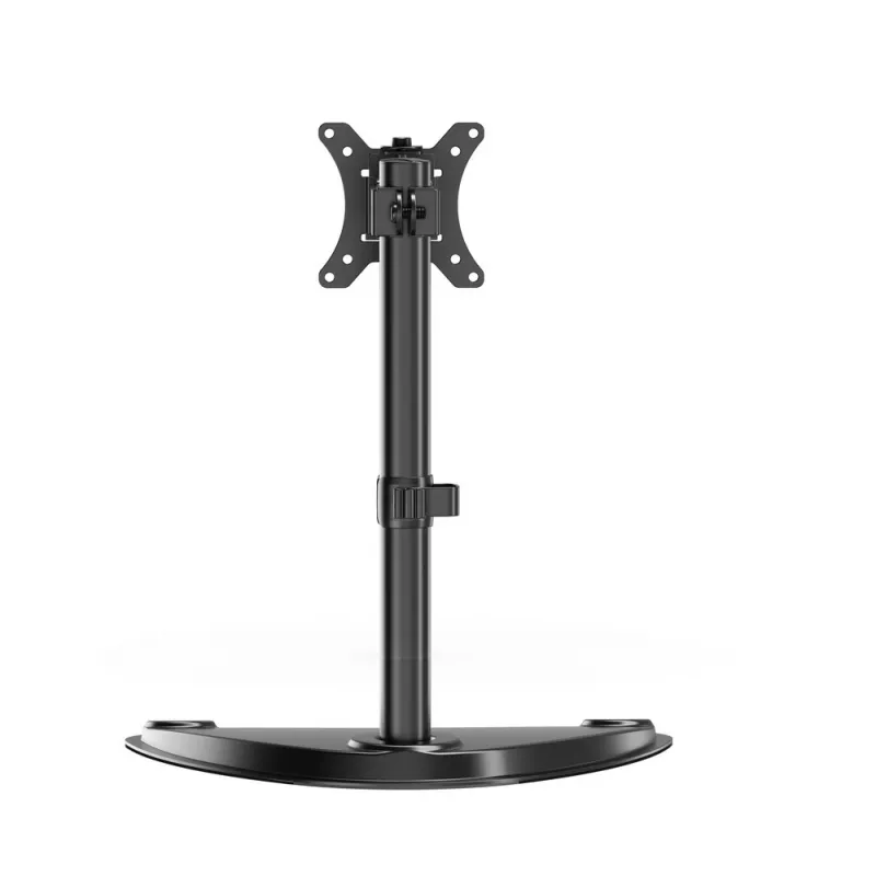 Suporte de secretária para monitor GEMBIRD MS-D1ST-04 para ecrãs de 13–32 polegadas, altura e inclinação ajustáveis, VESA 75x75–100x100, até 8 kg