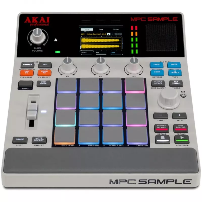 AKAI MPC SAMPLE - sampler/groovebox portátil