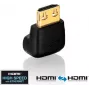 PureLink PureInstall PI035 - HDMI - HDMI - macho/fêmea - dourado - preto - 4096 x 2160 píxeis (PI035)