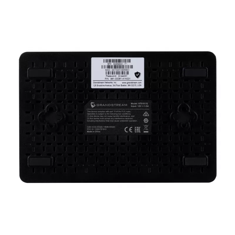 Adaptador de telefone VoIP Grandstream HT818