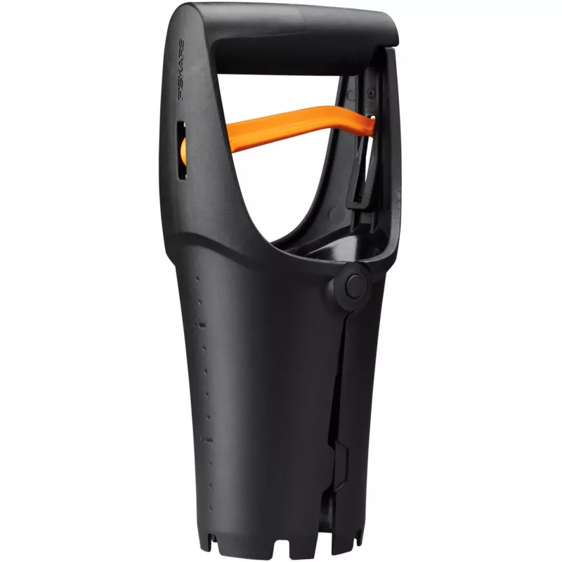 Fiskars Solid plantador de bolbos, 24 cm, preto/laranja (1057079)