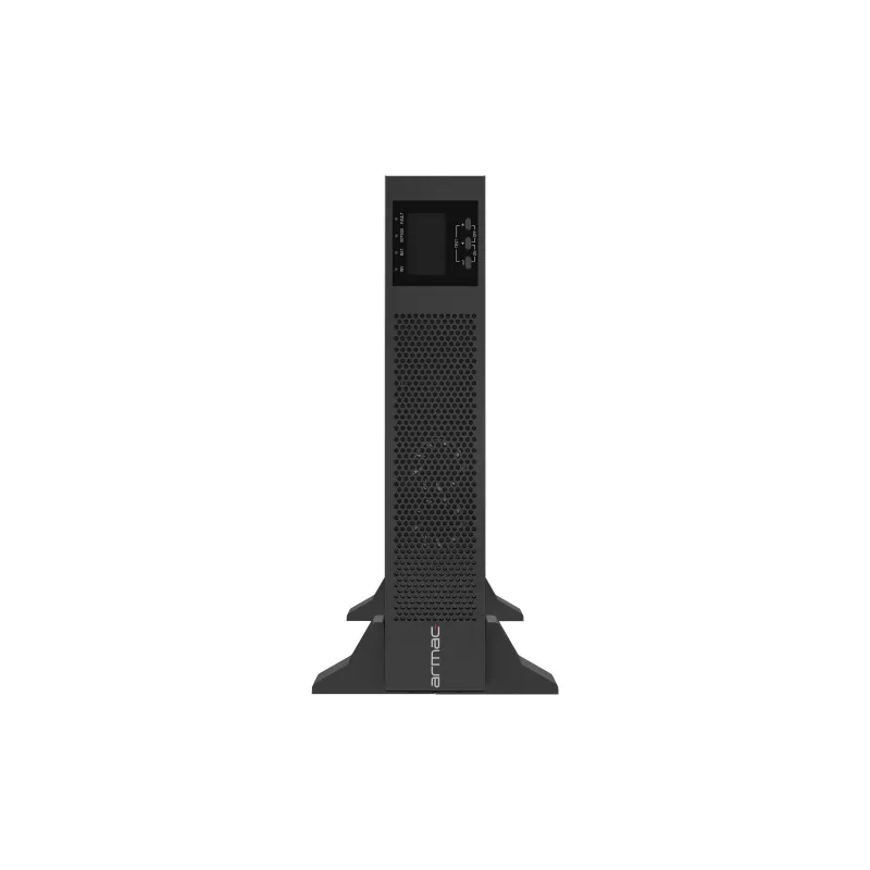 UPS ARMAC PF1 3000VA montável em rack LCD, 8× IEC C13, caixa metálica