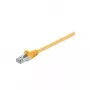 Cabo de rede Wentronic CAT 5-050 SFTP amarelo 0,50 m (68064)