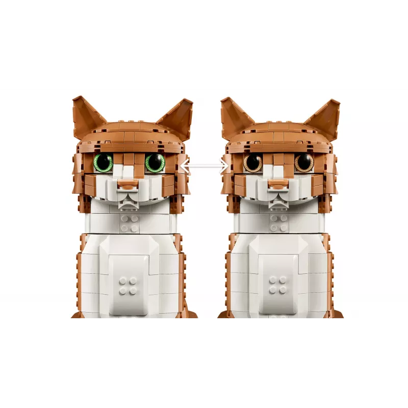 LEGO IDEAS 21376 Gato laranja
