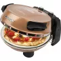 Forno de pizza Napoletana (cobre, 1.200 Watt, para pizzas Ø 31 cm, 2 pedras)
