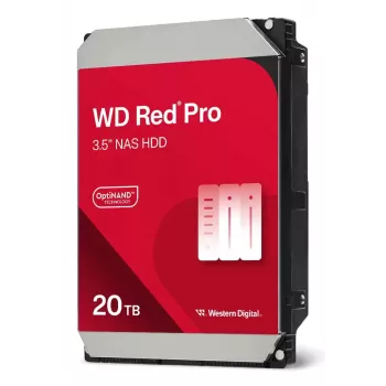 Western Digital Red Pro WD202KFGX disco interno 20 TB 7200 rpm 512 MB 3,5 polegadas Serial ATA III