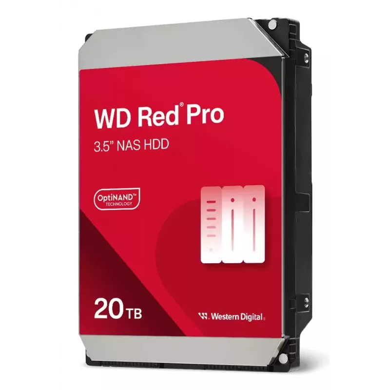 Western Digital Red Pro WD202KFGX disco interno 20 TB 7200 rpm 512 MB 3,5 polegadas Serial ATA III