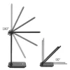 Candeeiro de mesa LED MACLEAN MCE614B — regulável, braço dobrável ajustável, 9W, 3000K/4500K/6500K, preto