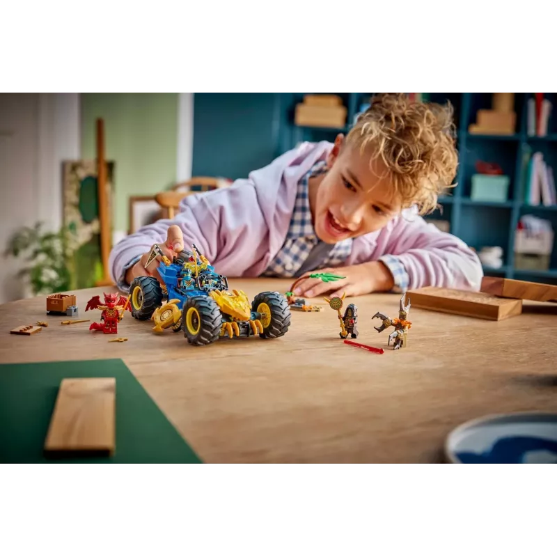LEGO NINJAGO 71856 Carro transformável do Jay